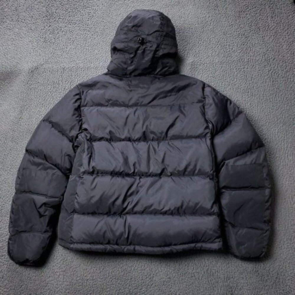 New ONLY NY Jacket Mens S Small Packable Snorkel Puffer Down Nylon Black - Picture 4 of 9